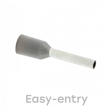 EKF PROxima Наконечник штыревой втулочный изолированный НШвИ 0,75-8 (50шт.)