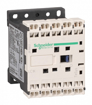 SE Contactors K Контактор 3P, 12A, НО, 220V 50/60 Гц, пружинный зажим LC1K12103M7