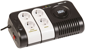 IEK Стабилизатор напряжения серии Simple 1 кВА