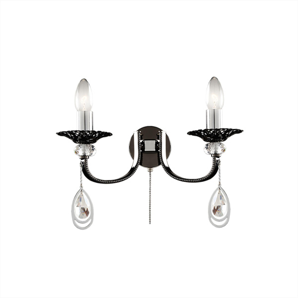 Citilux CL417321 Оксфорд Черн.Хром+Хром Светильник Бра