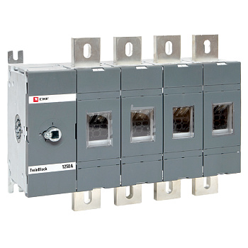 EKF Рубильник 1250A 4P без рукоятки управления TwinBlock