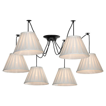 Lussole Комплект LSP-8437 (Светильник LSP-8172, Плафон GFC-L-29-L 6 шт.)