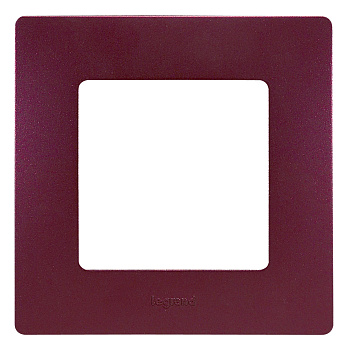 Legrand Etika Сливовая Рамка 1-ая 672561