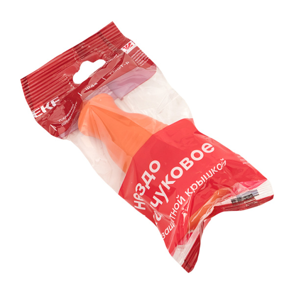 Купить EKF PROxima Роз. перенос. с защитной крышкой оранжевая каучуковая 230В 2P+PE 16A IP44 PRO