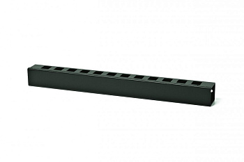 Hyperline CM-1U-ML-COV Кабельный организатор металлический с крышкой, 19", 1U 16489
