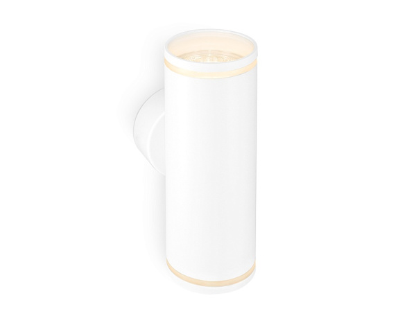 Ambrella Настенный светильник со сменной лампой GU10 и акрилом FW2488/2 WH белый GU10/2 max 12W 170*55*95