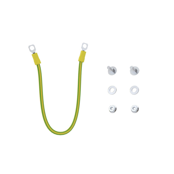 Купить DKC Перемычка медная сеч. 6 мм2, с наконечниками под винт М6, в комплекте с метизами HDZ, L 300 мм