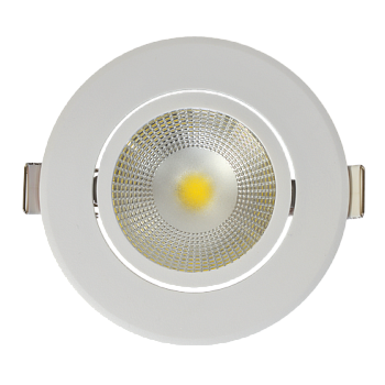 Jazzway Прожектор PSP-R 8552R 5W 4000K 30° встр/круг White IP40 .1038074