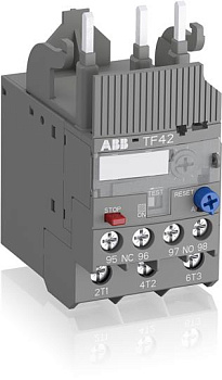 ABB TF42-1.3 (1 - 1,3 A) Тепловое реле перегрузки для контакторов AF09-AF38 1SAZ721201R1025 ABB TF42-1.3 (1 - 1,3 A) Тепловое реле перегрузки для контакторов AF09-AF38 1SAZ721201R1025