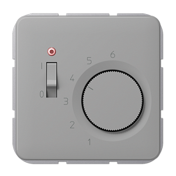 JUNG комнатный термостат, серый TRCD241GR