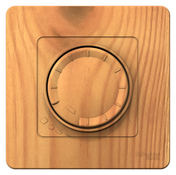 Systeme Electric Blanca внутр Ясень Светорегулятор (диммер) поворотно-нажимной 400ВТ