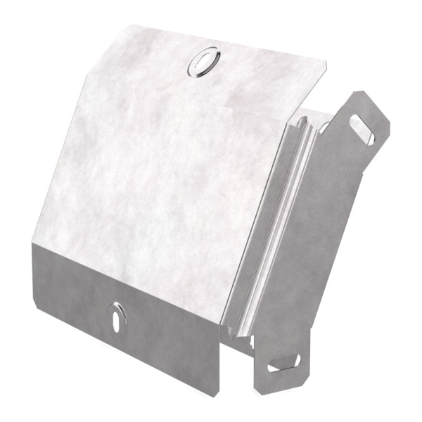 Промрукав Угол вертикальный внешний 45 градусов с крышкой Стандарт 200х50 PR16.0557