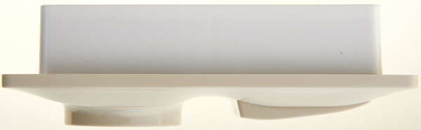 Купить Systeme Electric Glossa Беж Блок: розетка с/з со шторками и 2-кл. выключатель с подсветкой