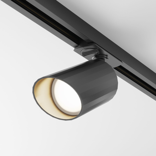Maytoni Трековый светильник Черный Lipari TR087-1-GU10-B