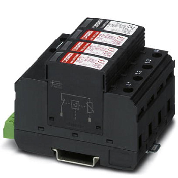 Phoenix Contact VAL-MS 230IT/3+1-FM Разрядник для защиты от импульсных перенапряжений, тип 2 2858551