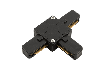 SWG T коннектор для однофазных трековыx систем, Черный KXZ-BL-T