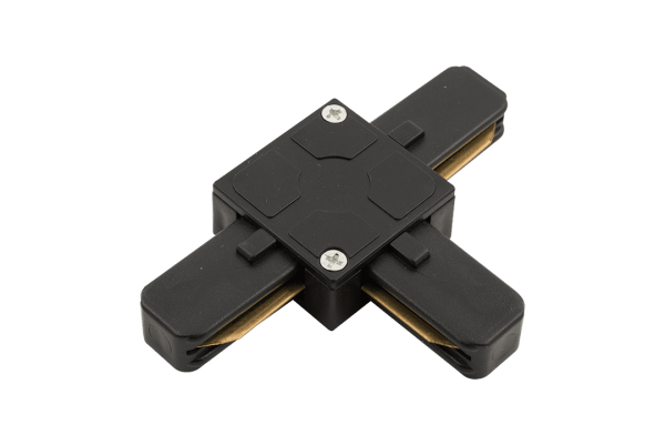 SWG T коннектор для однофазных трековыx систем, Черный KXZ-BL-T