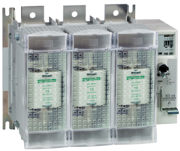 Купить SE Корпус выключателя-разъединителя-предохранителя 3P размер 3 630A (GS2S3)