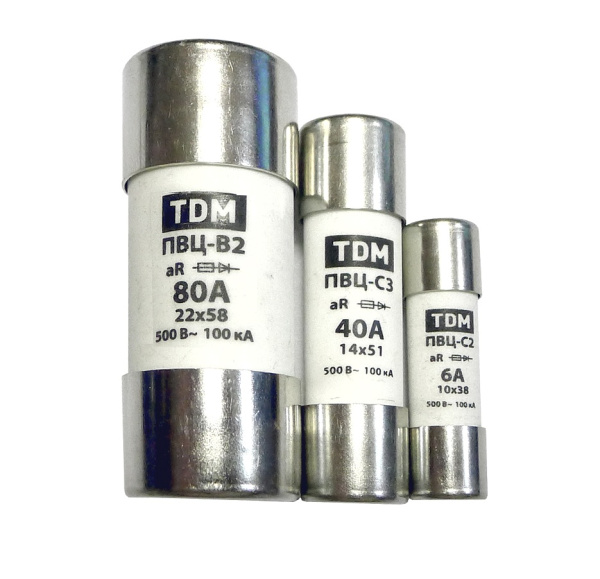 Купить TDM Плавкая вставка ПВЦ-С3 14х51 10А SQ0729-0015