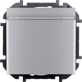 Legrand INSPIRIA Алюминий Выключатель для гостиничных номеров 673802