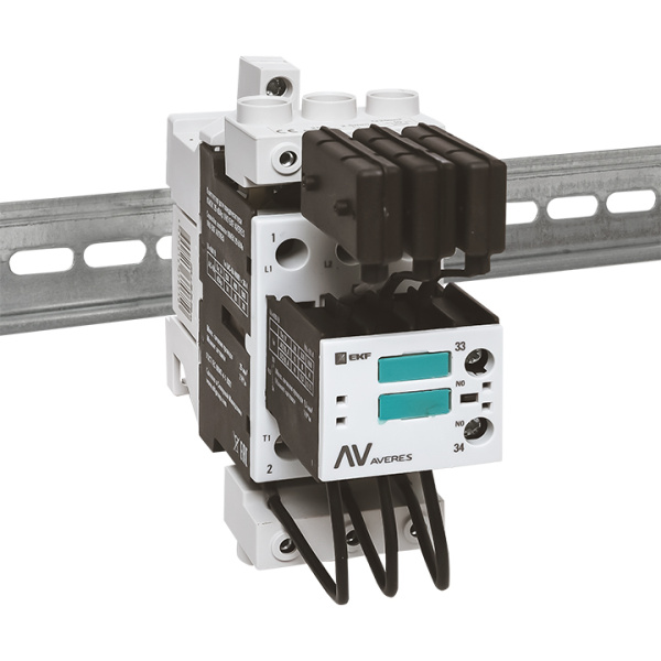 Купить EKF Averes Контактор для конденсатора КМЭК 25 кВАр 230В 1NО