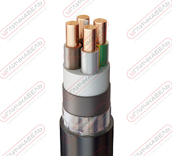 Кабель силовой бронированный ВБШвнг(A) 4х6 ок(N)-0,66 Угличкабель PLNG5040600110000000