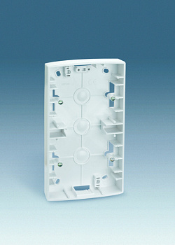 Simon 82 Слоновая кость Коробка монтажная для накладной установки на 1 пост, высота 27 мм 82750-31