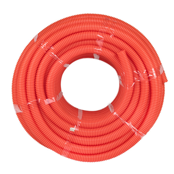 Купить EKF PROxima Труба гофр. ПНД Plast с зондом d40мм (25м.) оранжевая