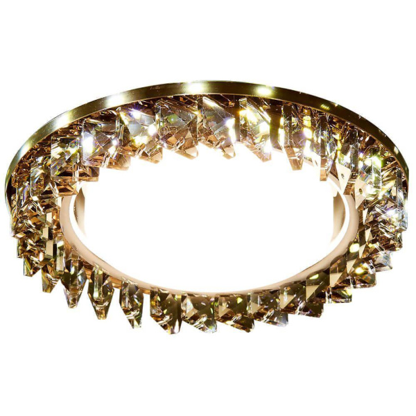 Ambrella Встраиваемый точечный светильник со светодиодной лентой G255 BR хром/коричневый GX53+3W(LED WHITE) Ambrella Встраиваемый точечный светильник со светодиодной лентой G255 BR хром/коричневый GX53+3W(LED WHITE)