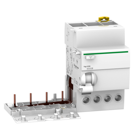 SE Acti 9 Vigi iC60 Блок дифференциальной защиты 4P 25A 100mA AC A9V12425