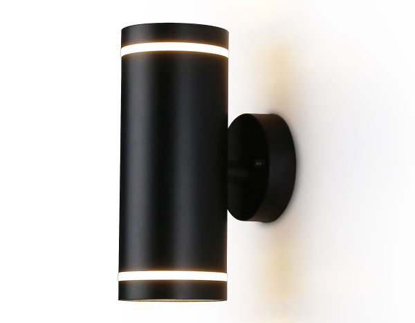 Ambrella Светильник уличный настенный архитектурный ST3333/2 BK черный IP54 GX53/2 max 15W 210*85*125