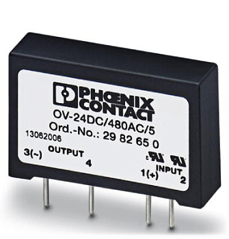 Phoenix Contact Полупроводниковое реле OV-24DC/480AC/5 2982650