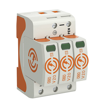 OBO Bettermann УЗИП для силовых сетей 3 пол. (Класс II), 280 В 5095163