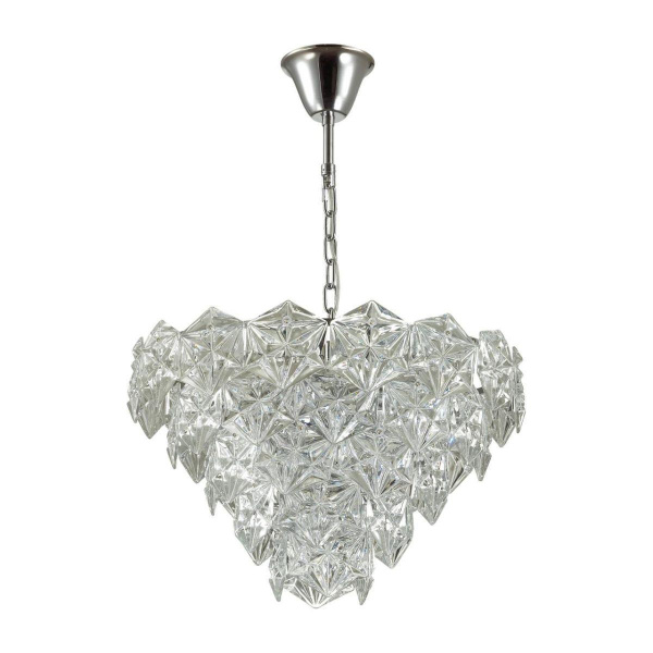 Odeon Light 4923/7 MODERN ODL22 325 хром/прозрачный/стекло Люстра E14 5*40W TALERTI