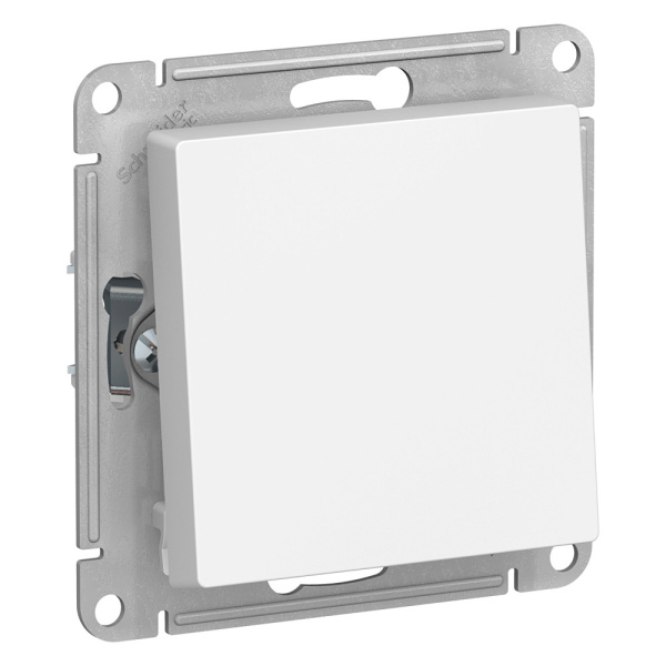 Systeme Electric AtlasDesign Бел Переключатель 1-клавишный, сх.6, 10АХ, механизм