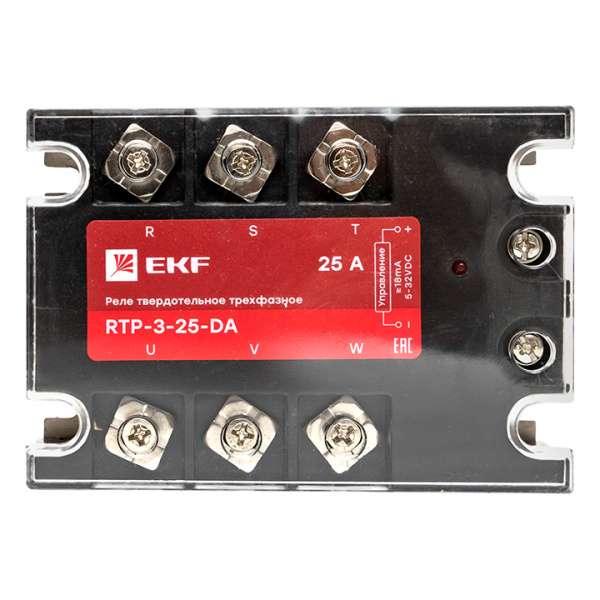 Купить Реле твердотельное трехфазное RTP-25-DA EKF PROxima