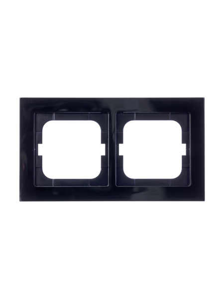 Купить ABB BJE Axcent Черный Рамка 2-ая 2CKA001754A4410
