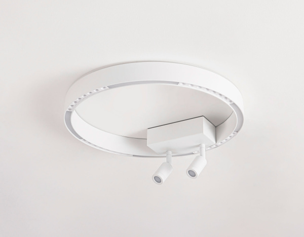 Ambrella Светильник потолочный светодиодный FL5805/1+2 WH белый 25W 3000K/4200K/6400K D400*95 (без ПДУ) Купить Ambrella Светильник потолочный светодиодный FL5805/1+2 WH белый 25W 3000K/4200K/6400K D400*95 (без ПДУ)