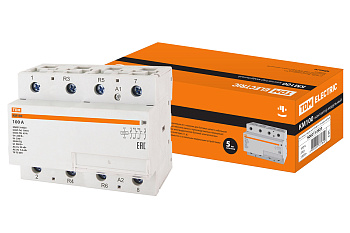 TDM Контактор модульный КМ100/4-100 2НО;2НЗ SQ0213-0023