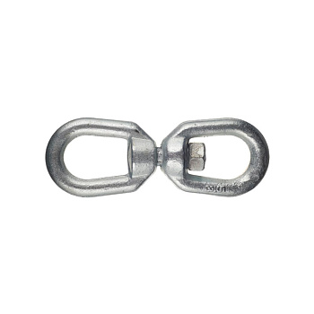 Tech-Krep Вертлюг петля-петля оцинк. 10мм (1 шт) - ярлык 112754