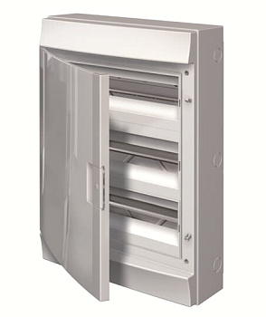 ABB Бокс настенный 54М непрозрачная дверь Mistral65 (с клемм) 1SLM006501A1108