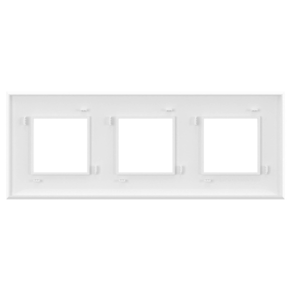 Купить DKC Рамка "Avanti", "Белое облако", 3 поста (6 мод.)