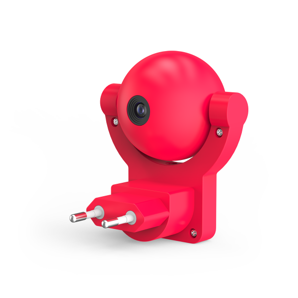 Купить Gauss Светильник розеточный ,5W 220-240V розовый с фиксированной проекцией и датчиком освещённости LED DIY0032