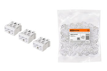 TDM Клемма пружинная соединительная КСП3-L+N+PE, 16 A SQ0510-0107