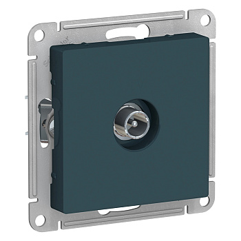 Systeme Electric AtlasDesign Изумруд Розетка TV проходная 4DB, механизм