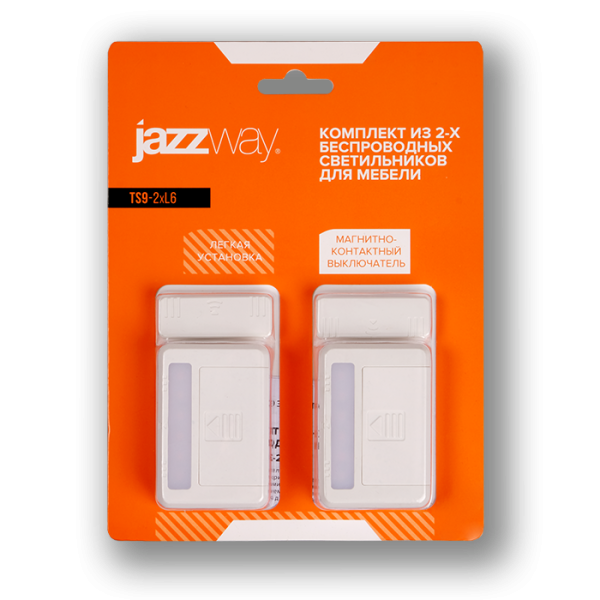 Купить Jazzway Светильник с ручным вкл., пушлайты, TS9-2xL6, мебельный .5038127