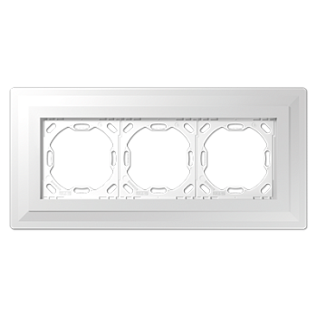 JUNG Монтажный адаптер, 3-кратный, с отступом PA983G125-3