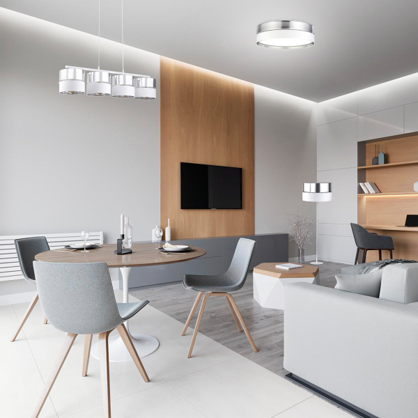 Купить Eurosvet 4179 Светильник потолочный Hilton Silver a048903