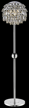 Wertmark WE113.04.105 Торшер Хром/Прозрачный E14 4*40W