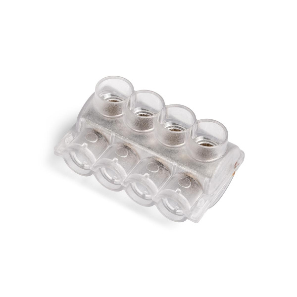 КВТ Клеммник 4-х контактный KE10.504 (AL 10-50/Cu 2.5-35) (уп.10)